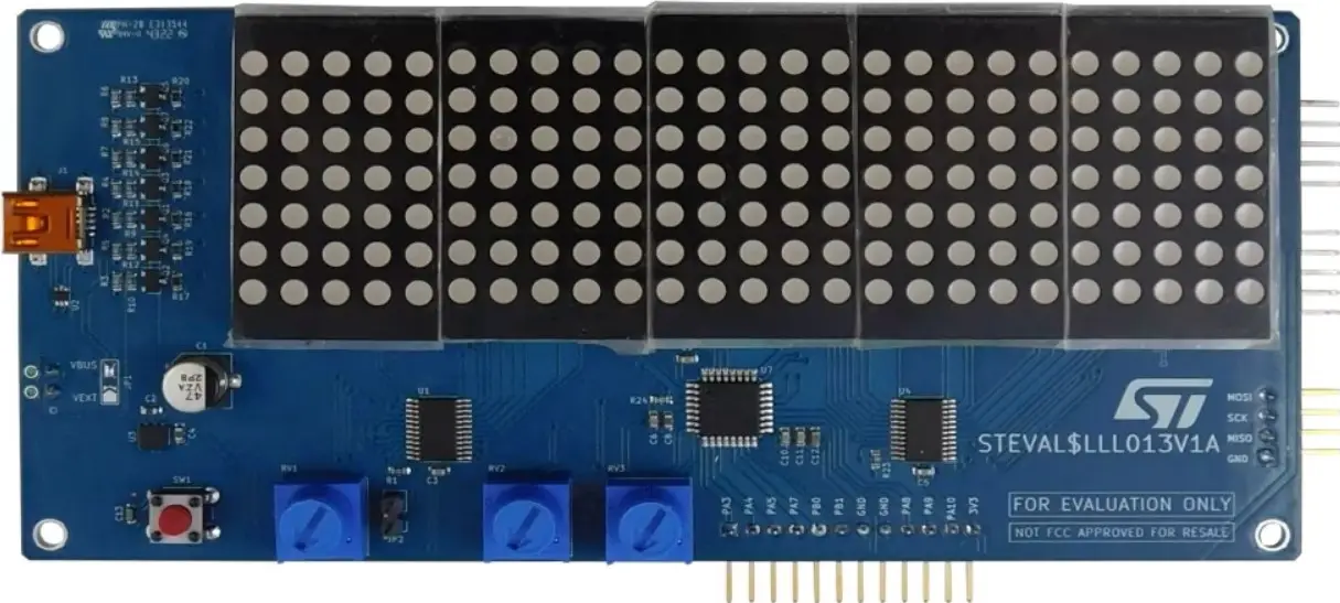 STEVAL-LLL013V1 LED Matrix Board