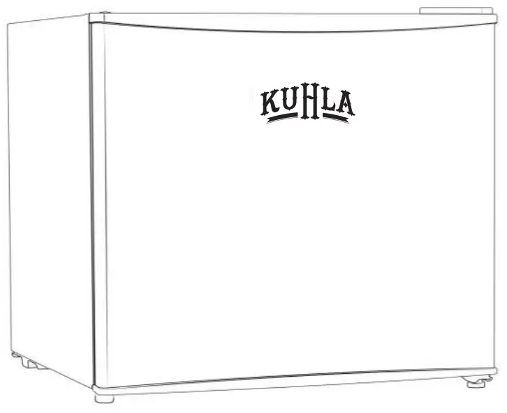 KUHLA KTTFZ5B Table Top Freezer