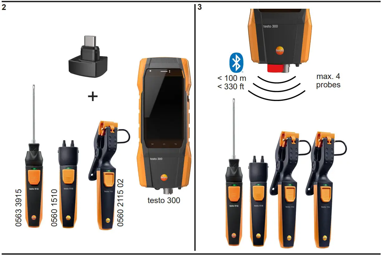 testo 0554 3004 Bluetooth Connector - Figure 2