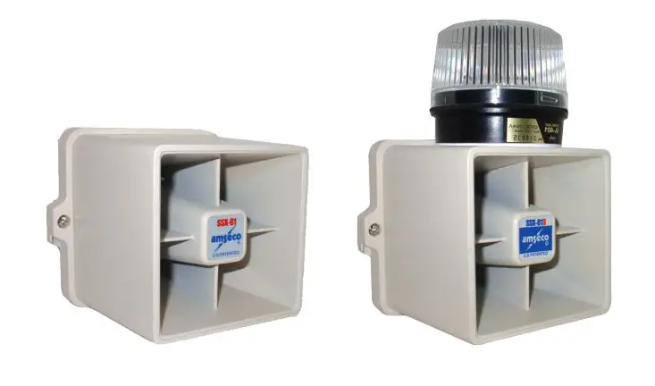 POTTER SSX-81-SSX-81S Armored Siren-Siren Strobe - overview