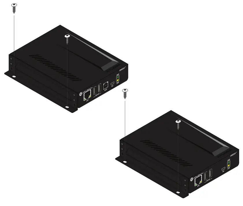 ATLONA AT-OME-EX-KIT Omega 4K-UHD HDMI Over HDBaseT TX-RX with USB - Repeat