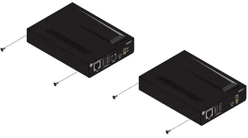 ATLONA AT-OME-EX-KIT Omega 4K-UHD HDMI Over HDBaseT TX-RX with USB - brackets
