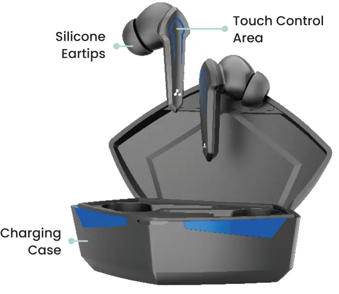 ambrane Dots Play True Wireless Earphones - overview