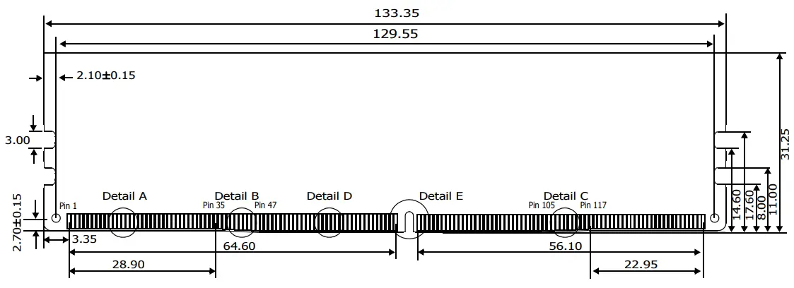 HyperX HX426C16FB3A 8 8GB 1G x 64-Bit DDR4-2400 CL15 288-Pin DIMM Memory Module - SPREADER 1