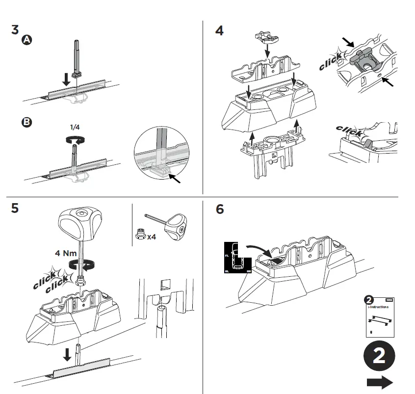 THULE-187145-MERCEDES-B-Class-Hatchback-Roof-Rack-FIG-6