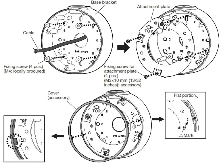 I PRO WV QJB502 W Base Bracket - Installations 4