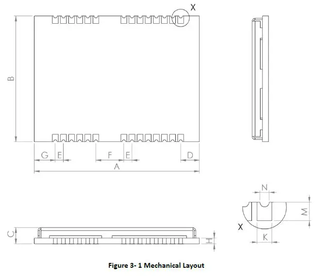 unicorecomm-UM220-IV-L-Copyright-2009-2021-Unicore-Single-Frequency-Multi-GNSS-Timing-Module-4