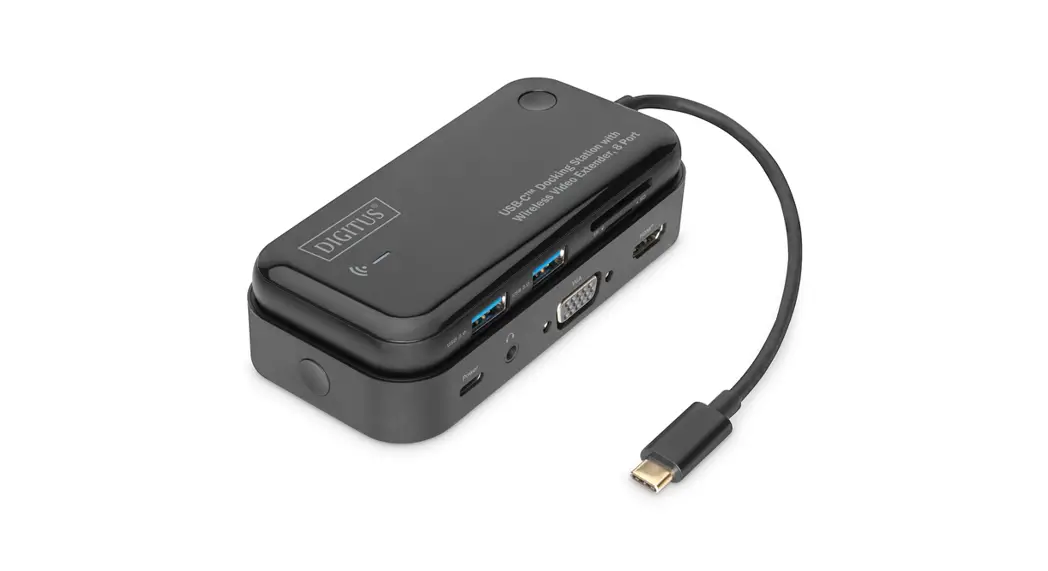 Digitus Da-70890 Usb-c Docking Station With Wireless Video Extender 8 Port User Manual