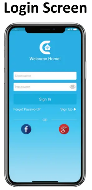 CIELO B07MPG1Y23 Smart Wi-Fi Controller for Air Conditioner & Heat Pumps - Login