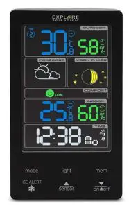 EXPLORE SCIENTIFIC WSC4009 Touch Key Weather Station