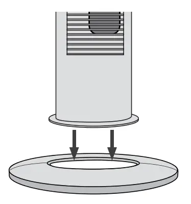 Lasko T36550C Tower Fan with Remote Control - Assembly2