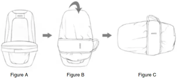 Homedics MCS-400H Extended Track Shiatsu Massaging Cushion Moving Massage Mechanism Instruction - Carry Bag Instructions