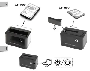 gembird USB Docking Station HD32-U2S-5 -- figure 2