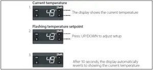Changing the Set point