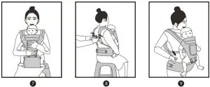 Baby Carrier & Hip Seat - carefully5