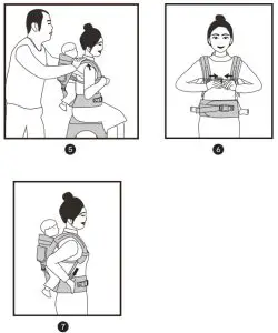 Baby Carrier & Hip Seat - carefully8