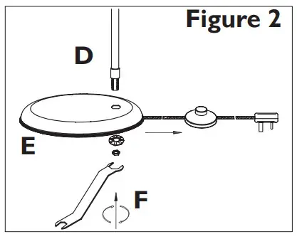 JOHN LEWIS Baldwin Floor Lamp Matt Parchment-Step 2