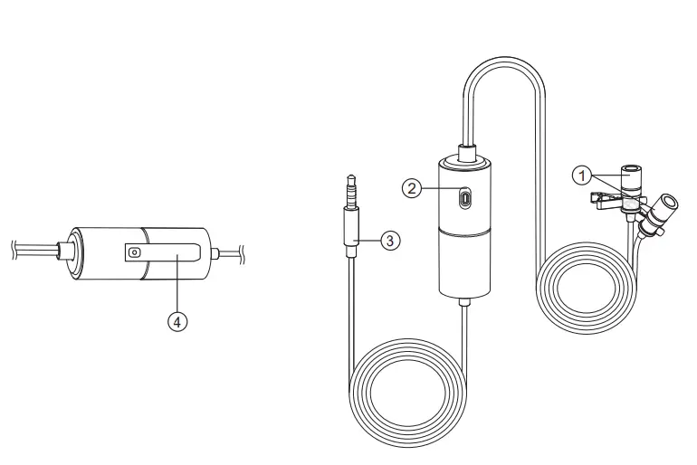 Godox LMD 40C Dual Omnidirectional Lavalier Microphone-Description