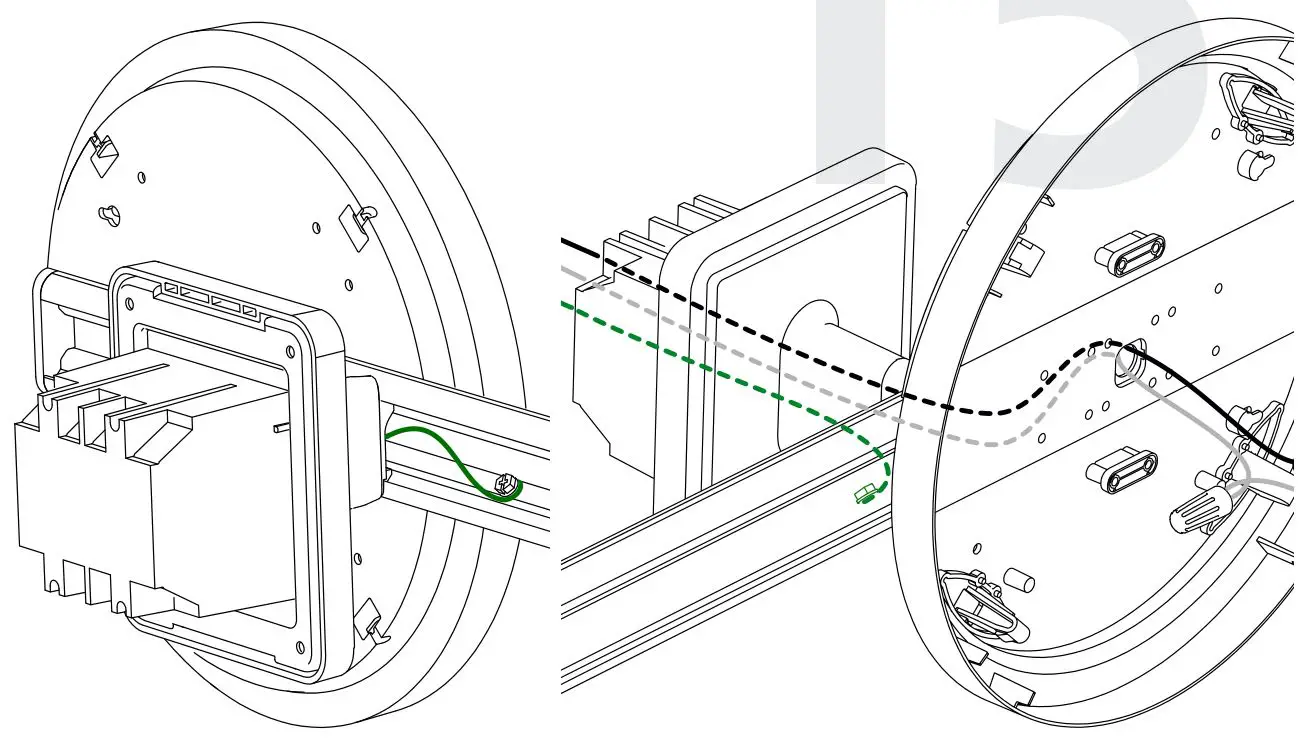 sapling Horizontal Time Zone Clocks - Skip this if your clock is battery-powered or uses Power over Ethernet