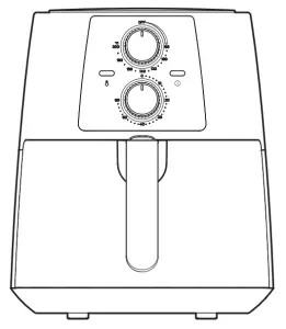 Midea MF TN35A 3 5 Litre Air Fryer