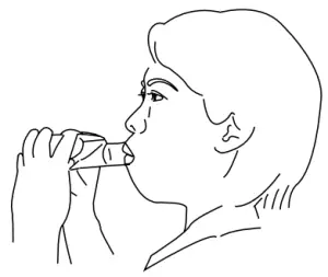 Microlife PF 100 Electronic Asthma Monitor - measuring tube