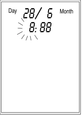 Microlife PF 100 Electronic Asthma Monitor - time switch2