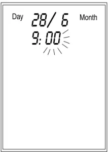 Microlife PF 100 Electronic Asthma Monitor - time switch3