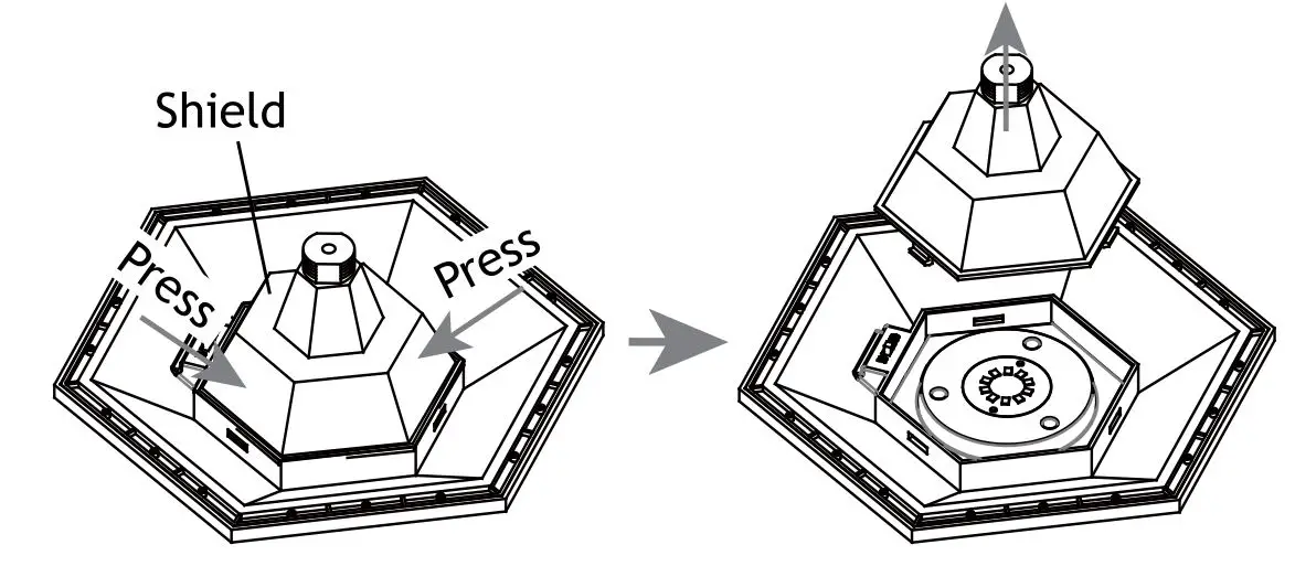 VSPL-1045-BBZ Low Voltage Landscape Lighting - Remove Shield