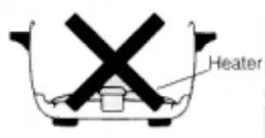 Panasonic SR 42HZP Commercial Rice Cooker - CAUTION 3