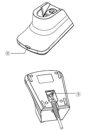 Xiamen Hanin Electronic Technology HN-3378SR-000R- Charging Base