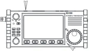 Chongqing Xiegu Technology X6100 Shortwave Transceiver - pre attenuator 1