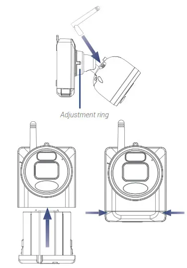 LOREX L4248 Series 2K Network Video Recorder - Camera Setup
