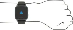 GARMIN 010-02426 10 VENU SQ Music Edition Slate Aluminum Bezel with Black Case and Silicone Band - Device overview 2