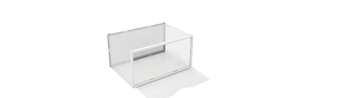 Ovela Ovsstdbs6wa Shoe Storage Display Box Side Drop User Guide