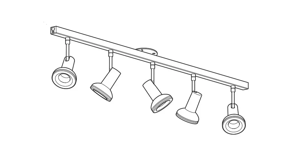 Ikea 404.596.90 Stratosfär Ceiling Light Instruction Manual