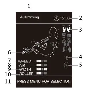 COSTWAY Gaintex JL10010WL Massage Chair fig 30