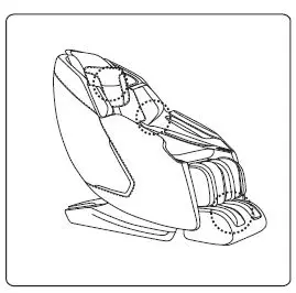 COSTWAY Gaintex JL10010WL Massage Chair fig 7