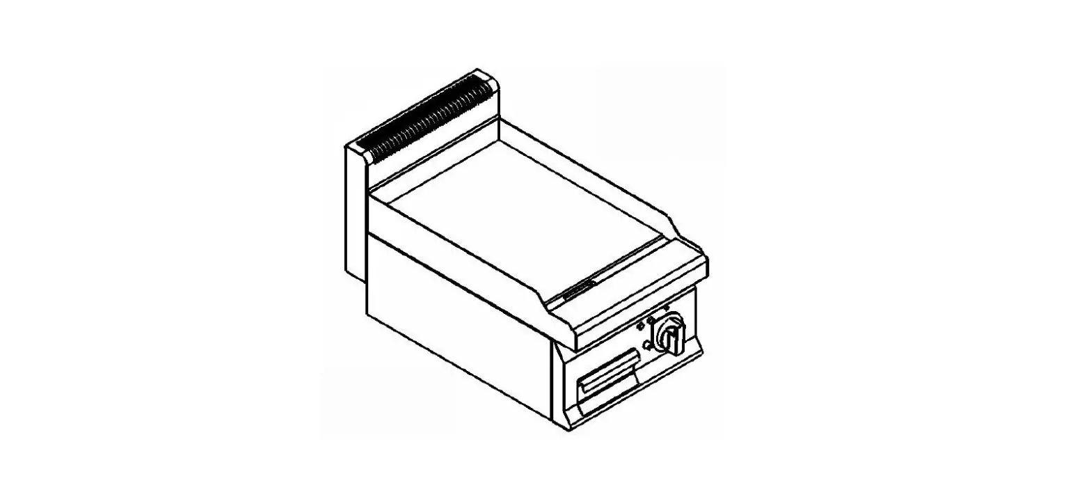 Ggm Gastro Ebk46-e Commercial Electric Griddle Instruction Manual