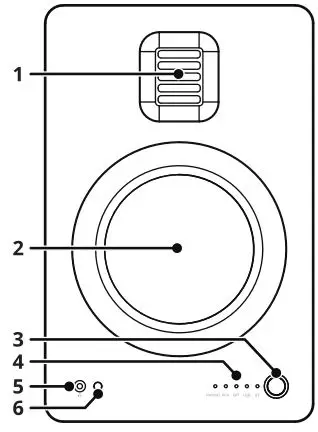 kanto TUK Powered Speakers - Front