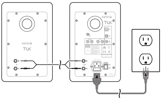 kanto TUK Powered Speakers - Setting up TUK