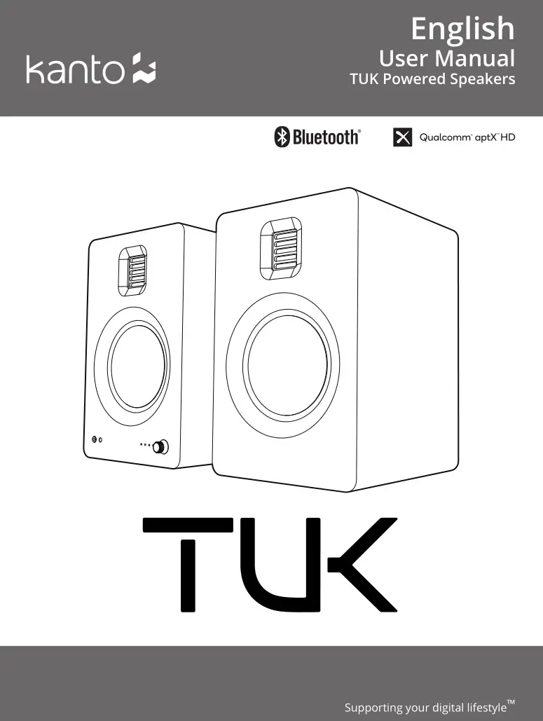 kanto TUK Powered Speakers User Manual