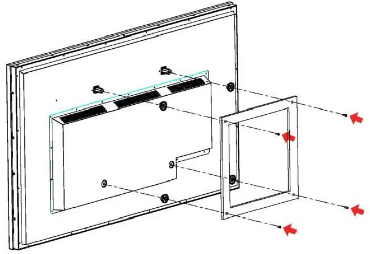 Hisense HME8C58 Medical LCD Monitor - Arm
