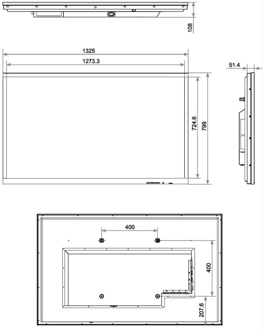 Hisense HME8C58 Medical LCD Monitor - Display Size