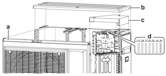 DAIKIN R32 Split System Air Conditioners - Cut jumper