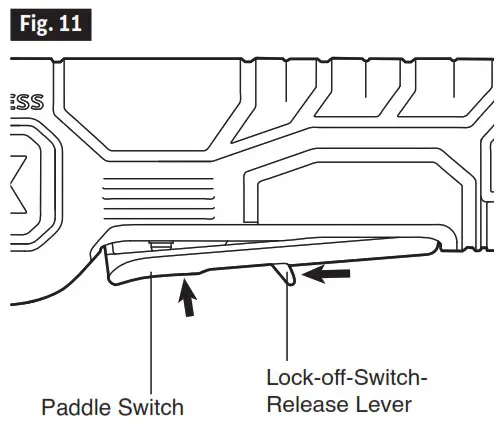 FLEX FX3171A 5 Inch Variable Speed Angle Grinder - OPERATION INSTRUCTIONS