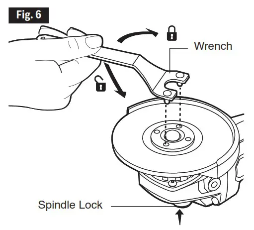 FLEX FX3171A 5 Inch Variable Speed Angle Grinder - TO REMOVE THE GRINDING