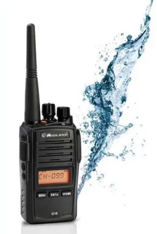 MIDLAND G18 PRO PMR446 Transceiver 4