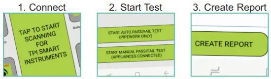 tpi 608BT Digital Manometer - BLUETOOTH VERSION