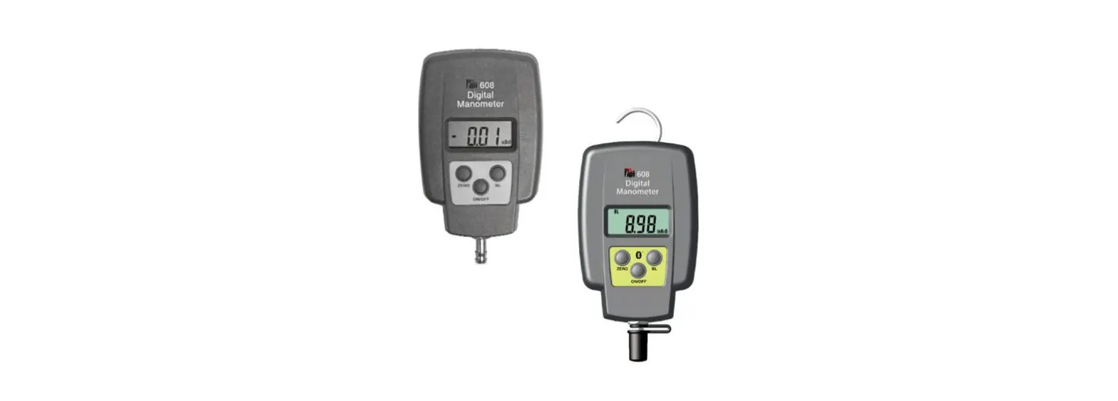 Tpi 608bt Digital Manometer Instruction Manual