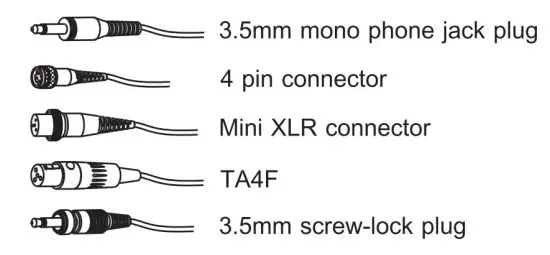 MIPRO MU 55H Series Headworn Microphone - figure 6